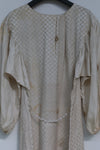 MUTEDANCE Hand Dyed Grey and White Silk Dress MD21FW08